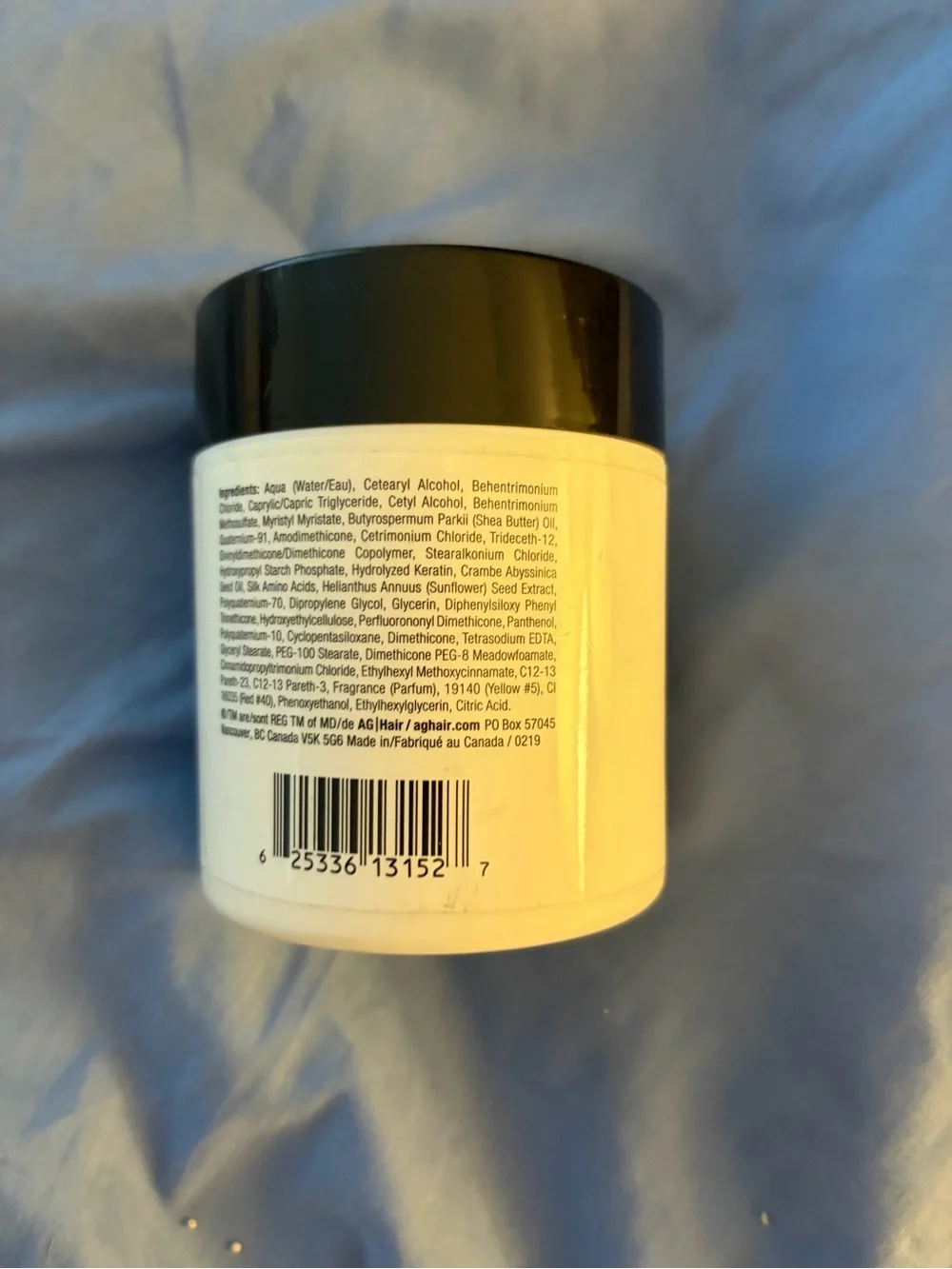 AG Hair Care Reconstruct Keratin Repair Mask - White